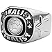 Crown Awards Soccer Finalist Ring, Silver Soccer Ring, Size 12