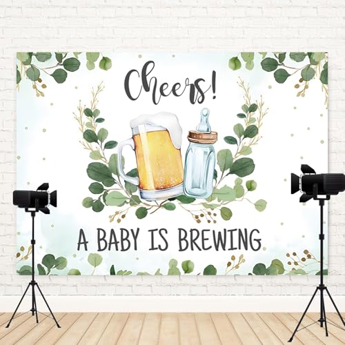Fondo fotográfico 7x5ft para baby shower color 6 miniatura 4