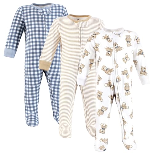 Image of Hudson Baby Unisex Baby Cotton Sleep and Play