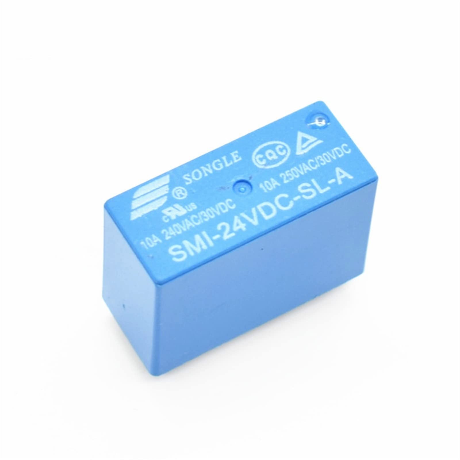 GJZIFGFWQ 1pcs Power Relays SMI-05VDC-SL-A SMI-12VDC-SL-A SMI-24VDC-SL-A 5V 12V 24V 10A 4PIN Relay(24V)