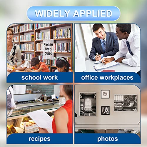 8.5 X 11'' Rigid Print Protectors Clear Rigid Plastic Paper Page Protectors Clear Sheet Protectors Photo Plastic Sleeves Hard Plastic Document Holder Birth Certificate Protector (25 Pcs) #TOP4