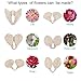 62 PCS Fondant Flower and Leaves Tool Kit 6 Sets Fondant Flower Silicone Mold 6 Pockets Sugar Cream Flower Knife Set 1 Petal Leaf Vein Plate 1 Flower Foam Mat 6 Brushes 20 Icing Flower Mold Tools