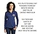 INK STITCH Women Lk584 Custom Embroidery Personalized Logo Texts Silk Touch Quarter Zip Pullover - Black (M)