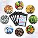 Funfery 100 pcs Black Mylar Holographic Bags Packaging Bags,Clear Resealable Bag Foil Pouch Bag for Food Storage and Lipgloss,Jewelry,Eyelash Packaging for Small Business(2.4x3.9Inch)