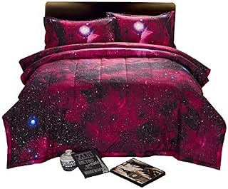 A Nice Night 3D Galaxy Blanket Comforter Bedding Sets Home Textile with Comforter