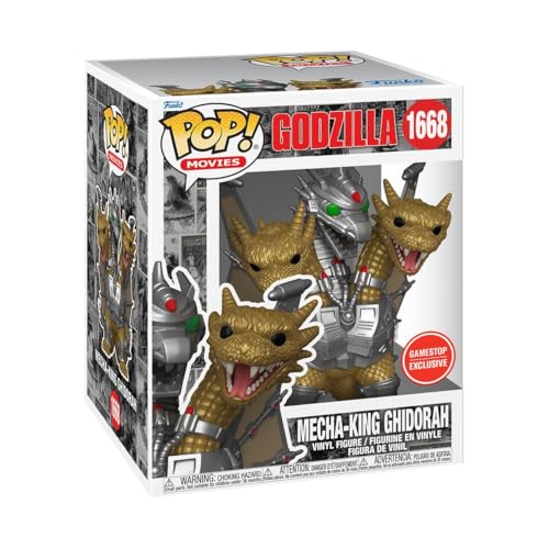 Funko Pop Godzilla vs. King Ghidorah (1991) - Figura de Vinilo Pop! de 15 cm, 70.º Aniversario de Mecha-King Ghidorah