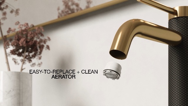 VIGO Madison 8'' H Single Handle Single-Hole Bathroom Faucet in