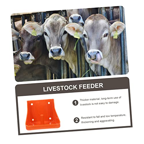 BCOATH 1Pc Cerca Útil Filhote De Apito/Chifres Minerais Ovelha/Alimentador Regando Gado Espesso Porc