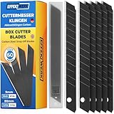EffektWerk - Set di lame per cutter - Nero, confezione da 60 - Lame di ricambio per taglie...