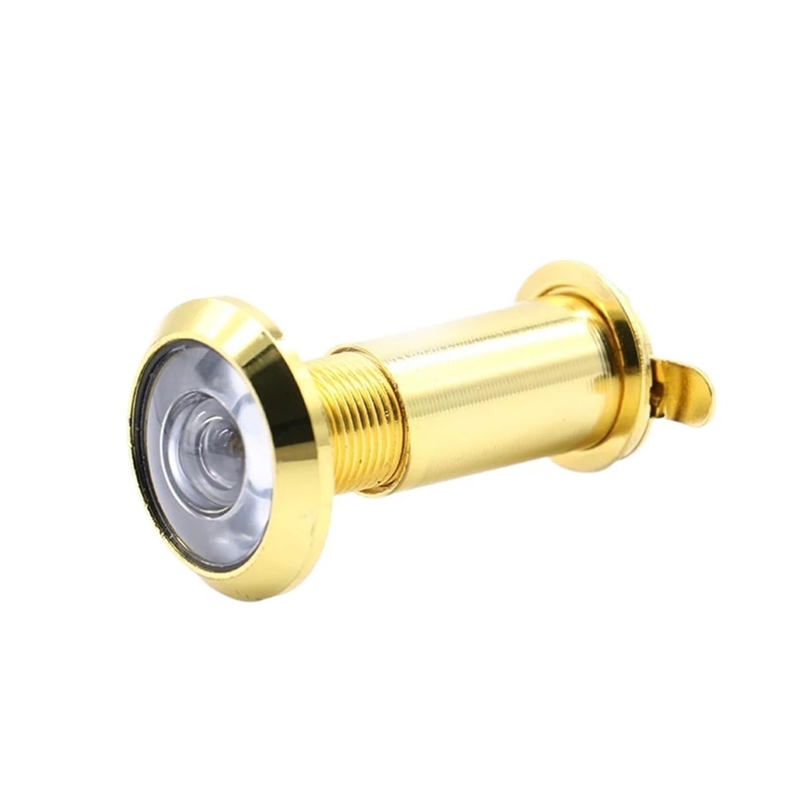 2pcs Versatile Door Viewer for All Types, Ensure Safety By Knowing Who is Outside Before Answering Brass 200 Degree for Home Office