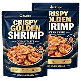 JXlspe Instant Crispy Prawn, Crispy Golden Shrimp, 100g/Bag