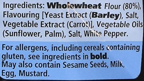Jacob's Twiglets Wholewheat Sticks, 105g