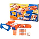 ナーフ Nシリーズ ピンポイント ブラスター、Nシリーズ専用N1ダーツ18本付属、10ダーツクリップ、スポーツシューティングトイ、インドア&アウトドアゲーム、対象年齢8才以上 F8621 正規品