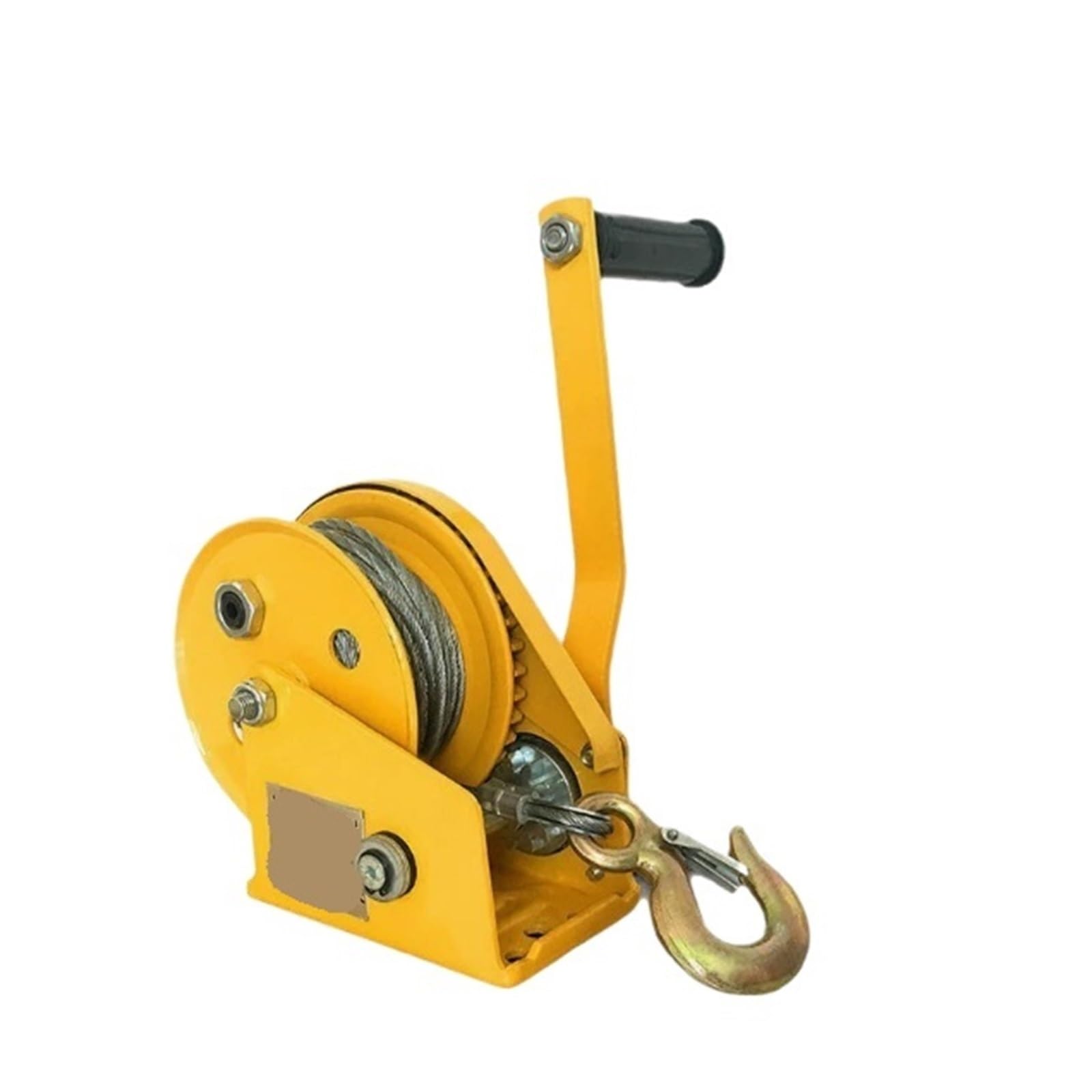 Verricello portatile a mano, 544,3 kg, 816,5 kg, 1179,3 kg, mini argano per rimorchi per barche, cara e piccoli carichi, facile da trasportare e design