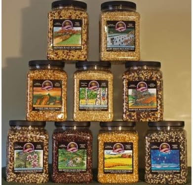 Gourmet Popping Corn Gift, Savanna Gold