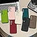 Puxicu Slim Case for Samsung Galaxy S21 FE, Enhanced Camera Protection, Shockproof Skin-Friendly Touch Soft Case Cover for Samsung Galaxy S21-FE Phone, Coffee