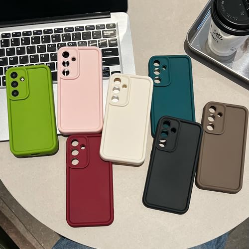 Puxicu Slim Case for Samsung Galaxy S22, Enhanced Camera Protection, Shockproof Skin-Friendly Touch Soft Case Cover for Samsung Galaxy S22 Phone, Avocado Green - image 7