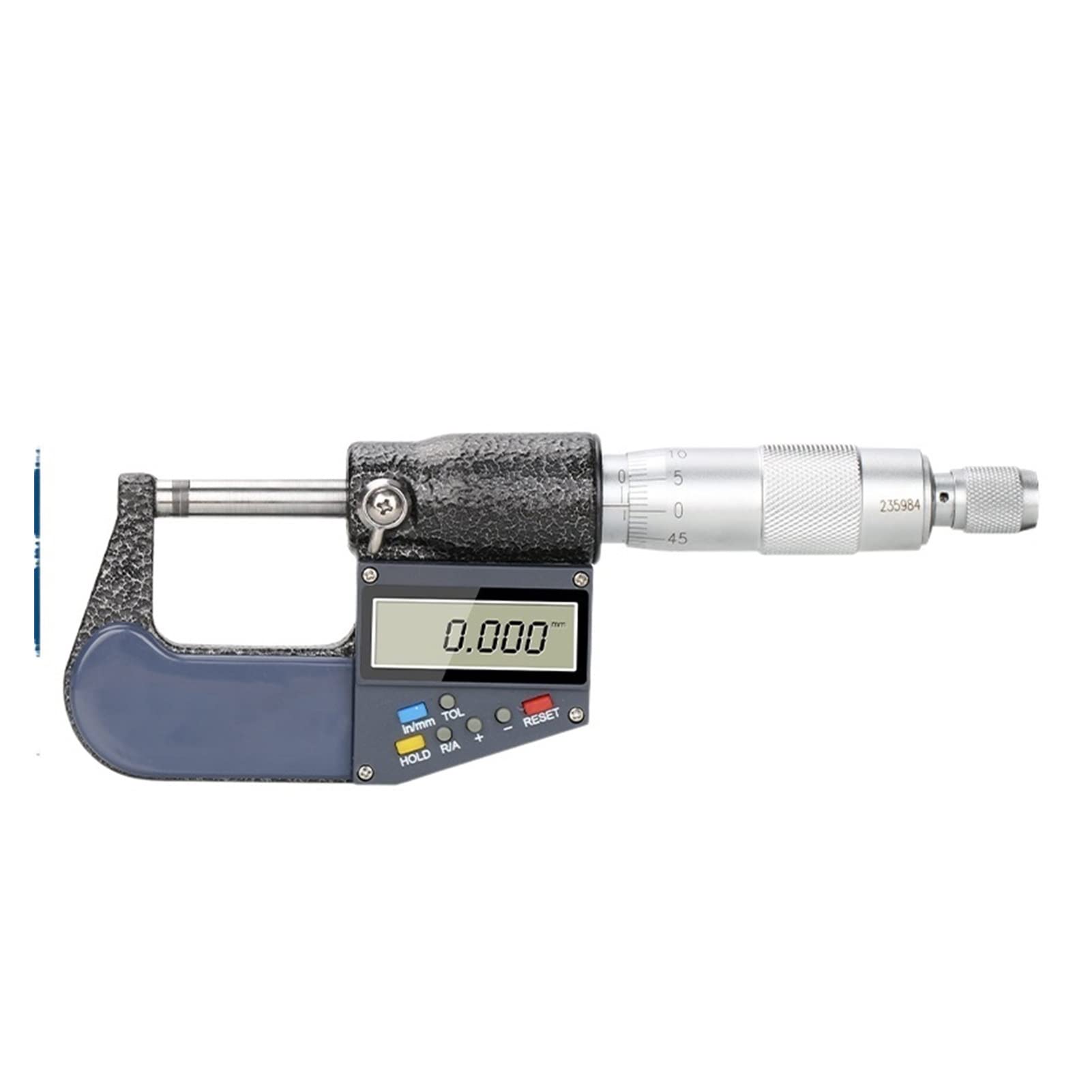 Dokładność mikrometrów 0.001mm 0-25/50/75 100mm Mikrometr zewnętrzny Elektroniczny Cyfrowy Caliper Miernik Narzędzie,Wysoka precyzja(0-25mm)