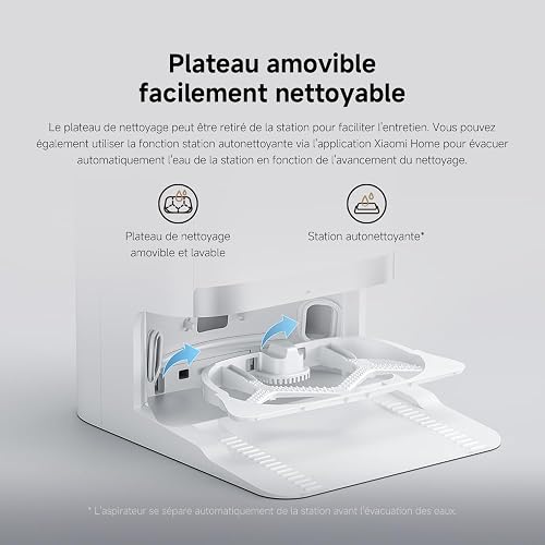 XIAOMI Robot Vacuum X20+, Station Tout-en-Un avec vidage, Lavage & séchage Auto, Aspiration 6000 Pa, évitement d’Obstacles S-Cross™, Navigation LDS, Commande vocale Via Mi Home. - 7