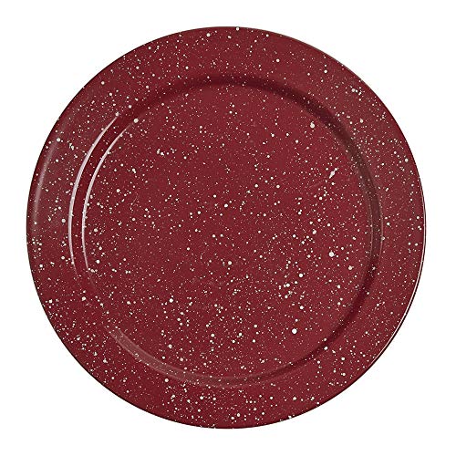 Park Designs Granite Red Enamelware Salad Plate Set of 4 Park Designs Granite Red Enamelware Salad Plate Set of 4