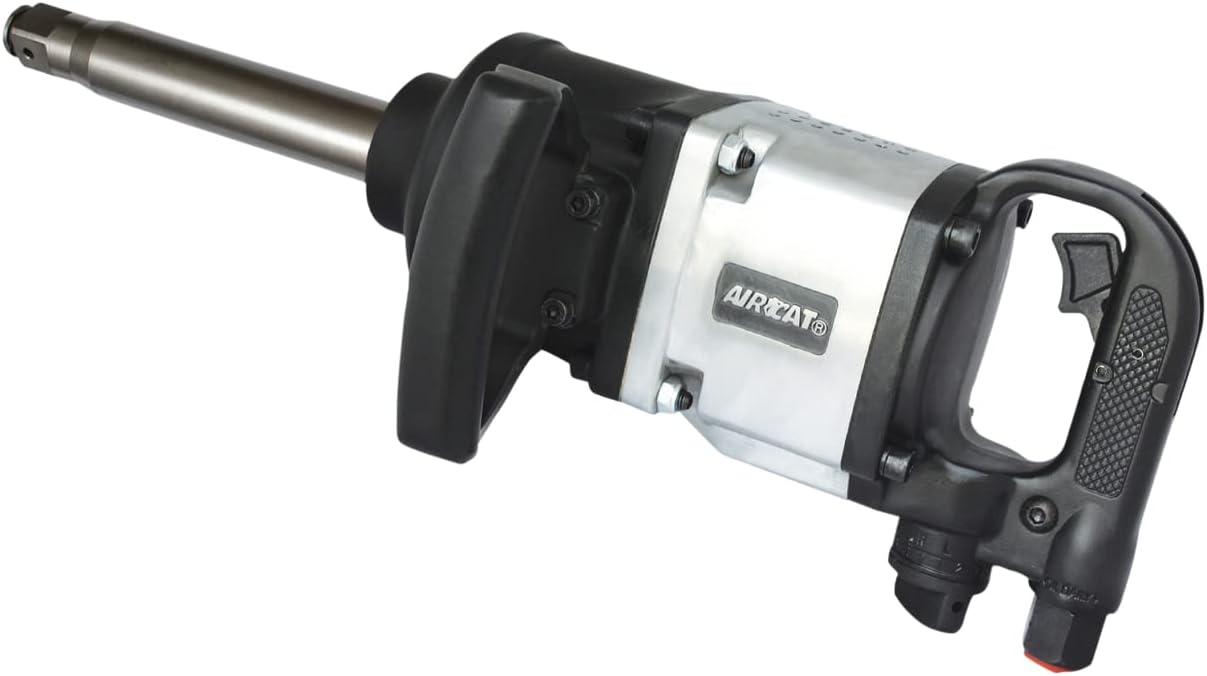 AirCat1992 1" Tire Impact Tool, Heavy Duty, Black & Silver