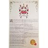 Mr Sweets Banic Coat of Arms, Crest & History 11x17 Print - Name Meaning, Genealogy, Family Tree Aid, Ancestry, Ancestors, Namesakes - Surname Origin: Croatian Croatia