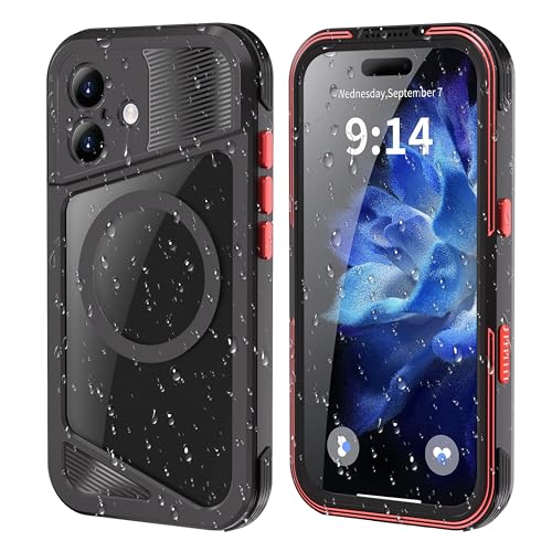 Coque iPhone 17 aluminium avec protecteur d'écran et bloc photo étanche intégré