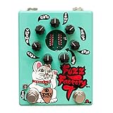 ZVex Effects Hand Painted Fuzz Factory 7 Guitar Effect Pedal (Red)