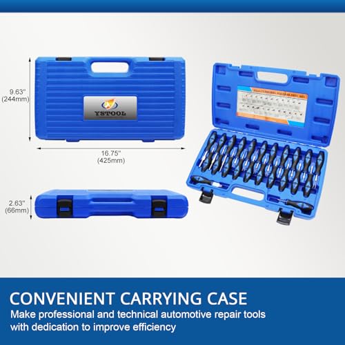 Image of YSTOOL Terminal Release Kit, Universal Wire Connector Removal Pin Extractor Release Tool 23 PCS Set for American Domestic and Imported Vehicles