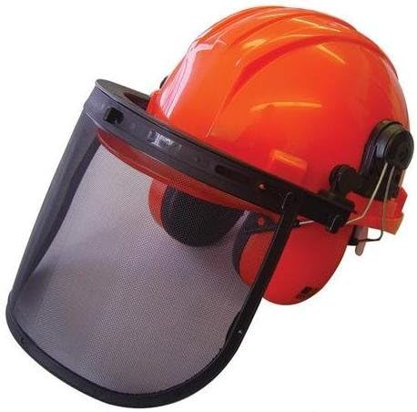 The Handy HP-104 Chainsaw Helmet - Red