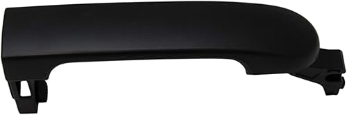 Miniatura 649 de TRQ Manija de la puerta exterior trasera izquierda del lado del conductor negra compatible con Honda Civic 2001-2005