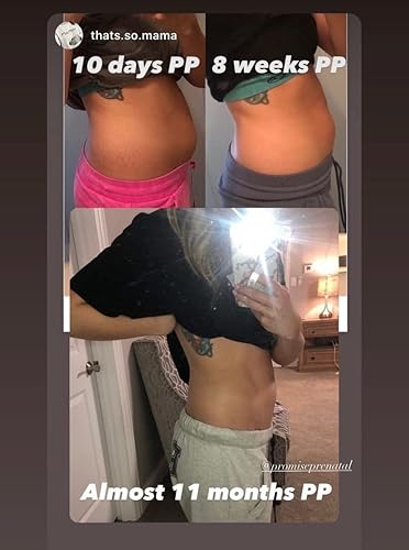 Miniatura 5 de Promise - Aceite de prevención de estrías, defensa + reparación, cuidado de la piel limpio para el embarazo, no tóxico, aceite de vientre para