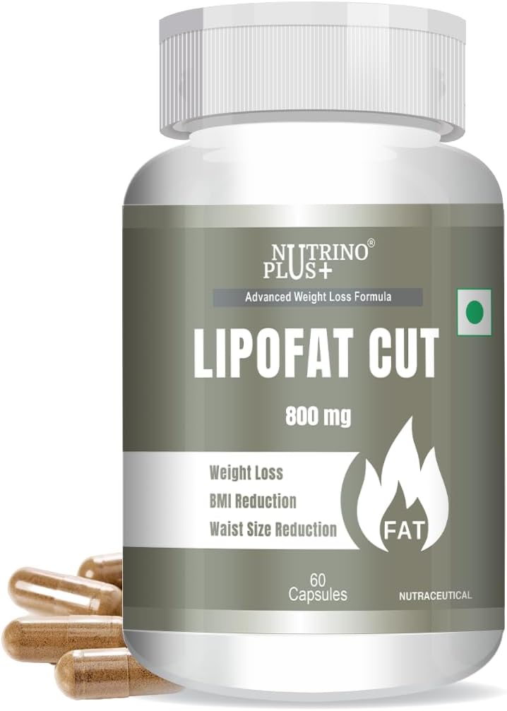 Lipofat Cut Advanced Weight Loss Formula 800 mg Support Weight Loss & BMI Reduction | Formulated in USA | (1)