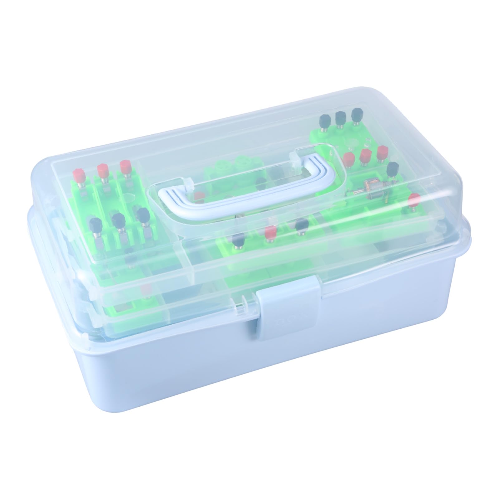 Kit modello esperimento di fisica Elettromagnetica Fisica Apparecchiature per circuiti Aiuti didattici Kit di elettricità Laboratorio Discovery Circuito Magnetismo Kit per studenti delle scuole