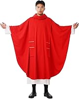 Vista 10 de BLESSUME Esperanza/Espíritu Iglesia Sacerdotes Sólidos Casulla Misas Vestiduras