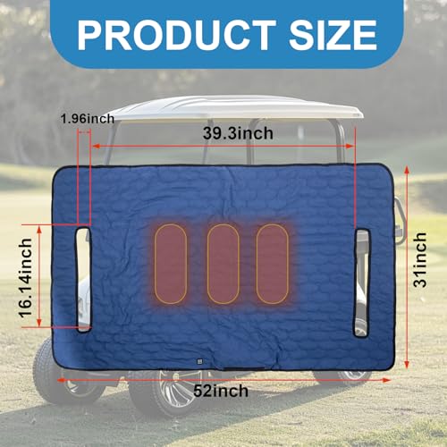 TUYUU Heated Golf Cart Seat Cover