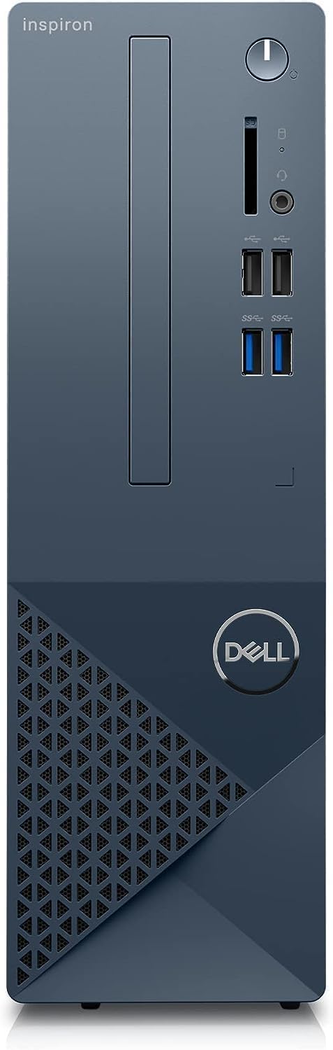 Inspiron 3020S Small Desktop, Intel i5-13400, 16GB DDR4 RAM,512GB SSD, Intel UHD 730 Graphics, Win 11 Pro, Bluetooth, WiFi, Mist Blue