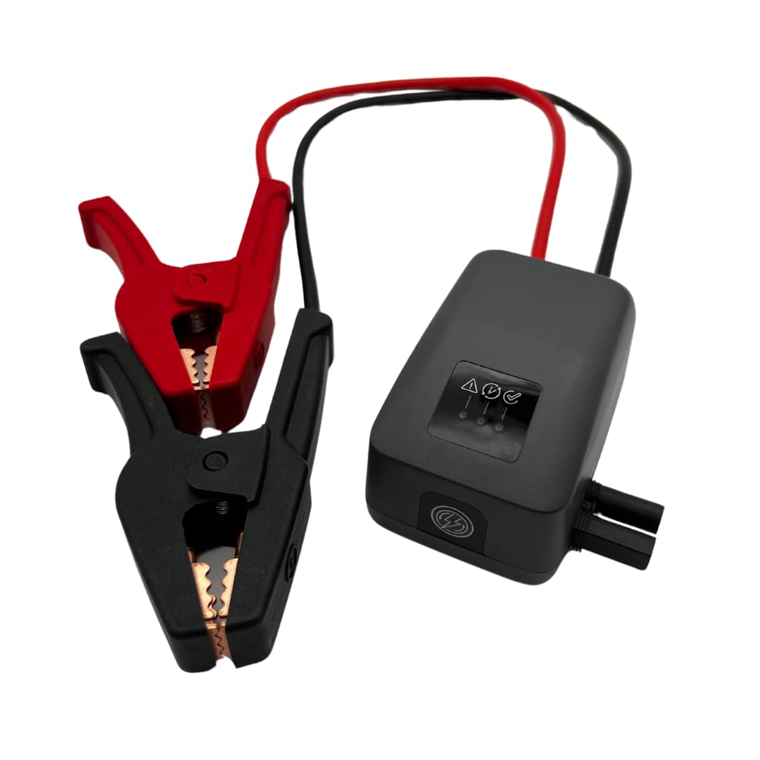 Schumacher Electric SBX504 Booster Démarreur Batterie 1000A 12V Lithium | Moteurs Essence 6L Diesel 3L, Powerbank 6400mAh, Recharge Sans Fil 10W, USB-C, Pinces Sécurisées