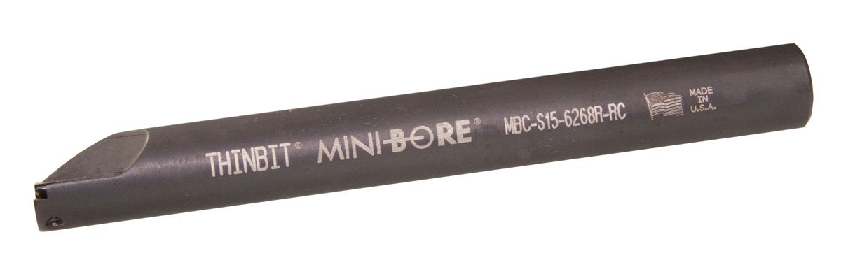 THINBIT MBCS156268R 5/8 inch Diameter, Steel, TP Style, Right Hand Boring bar for 0.680" Diameter and Larger bores.