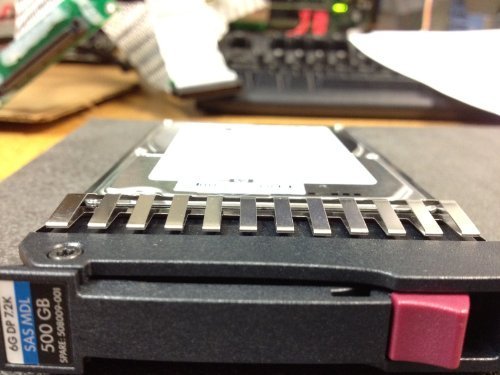 Hewlett Packard Enterprise 508009-001 500GB SAS - Disco duro (SAS, Servidor/estación de trabajo) (Reacondicionado)