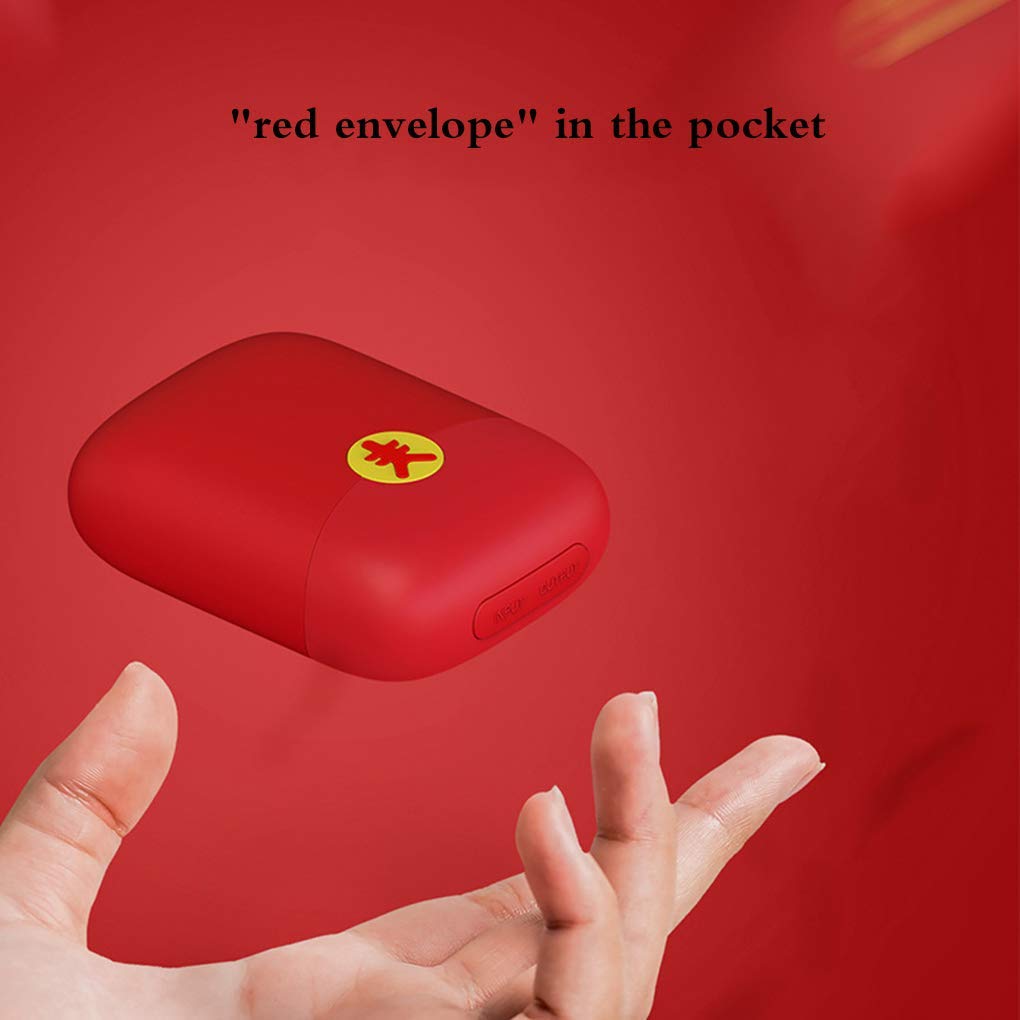 Scaldamani Ricaricabile USB Scaldamani Elettrico a Doppia Faccia Portatile Power Bank Riutilizzabile per Sport Indoor e Outdoor Power Bank