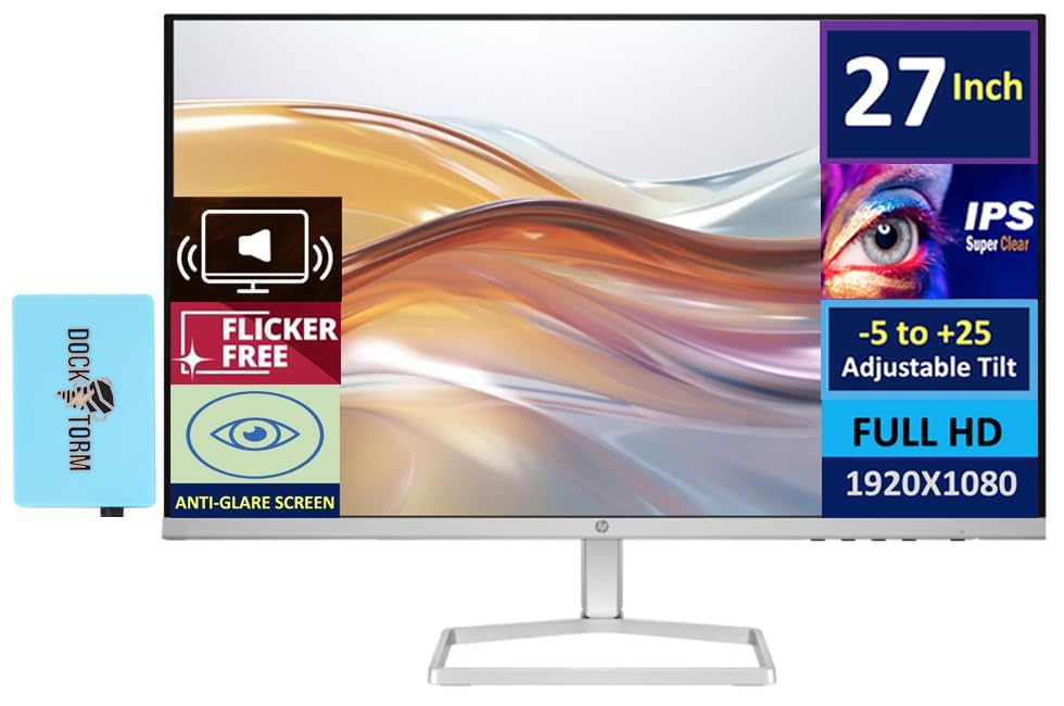 Amazon.co.jp: HP 27 モニター デュアル2Wスピーカー付き (M27fwa交換 