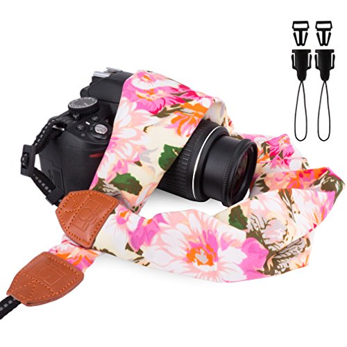 Elvam Universal Men and Women Scarf Camera Strap Belt Compatible with All DSLR
