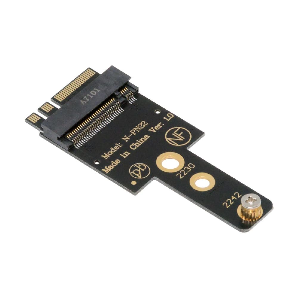A+E-Key NGFF 2230 to M-Key NVME Male to Female Extension Adapter for Laptop Mainboard SSD 2230 2242