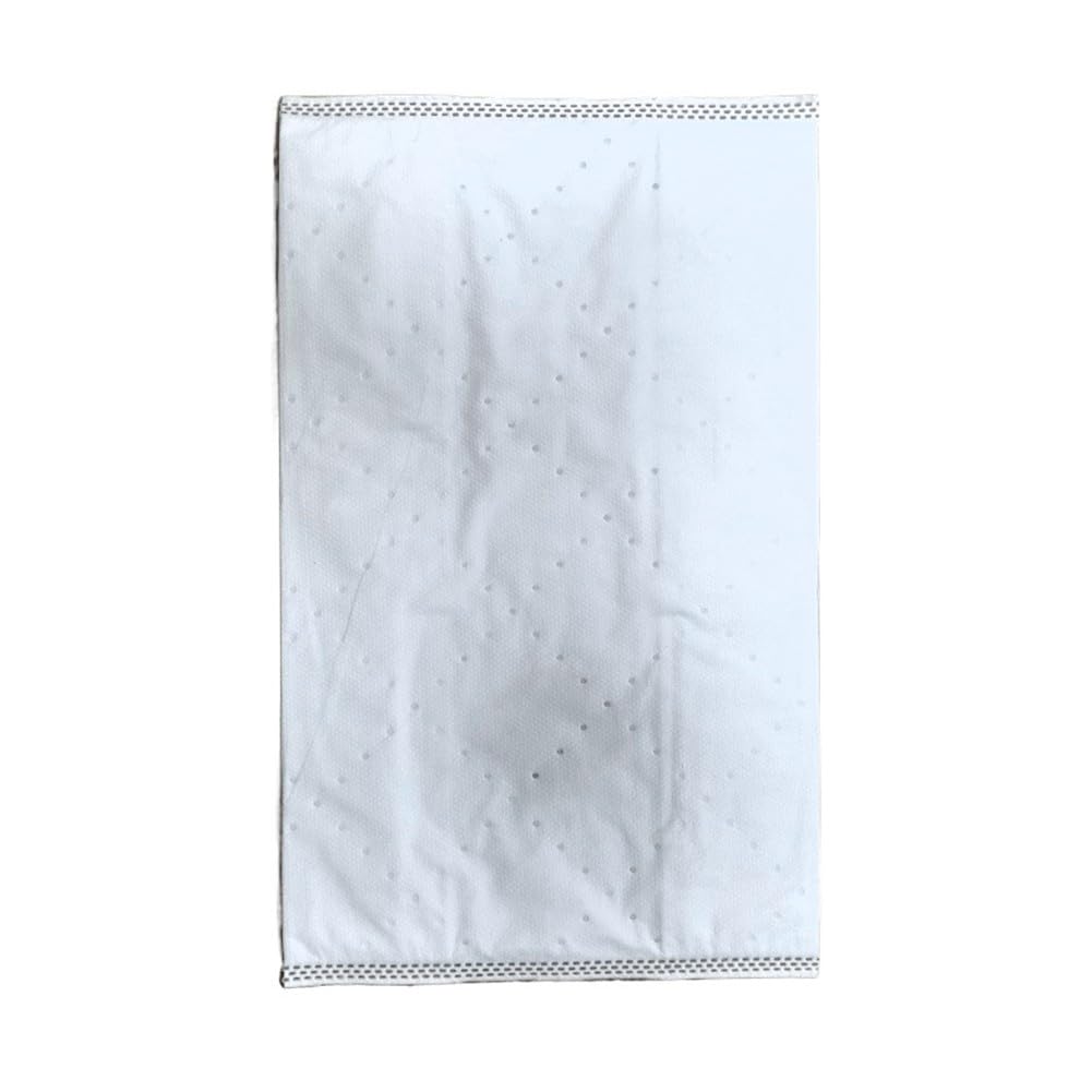 Sacs d'aspirateur en non-tissé à 5 couches compatibles avec Thomas pour Aqua PET & Family - Sacs à poussière en non-tissé - Ajustement précis pour débris secs et humides - Blanc