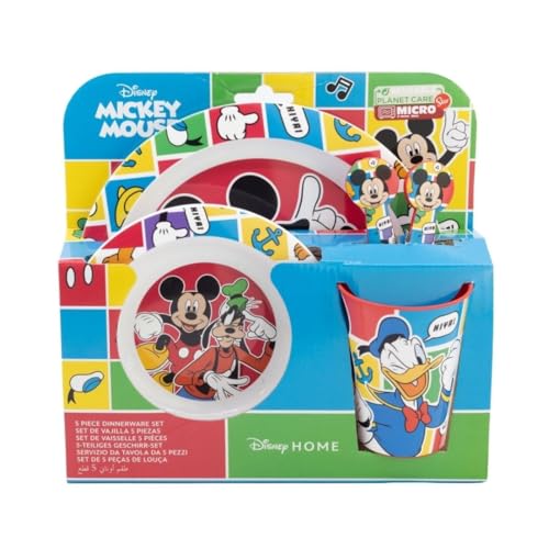 My sweety pop - Kindergeschirr Set - Lunchset - 5-teiliges Set -...