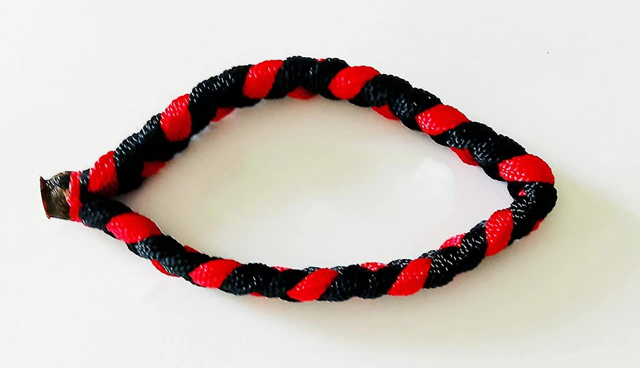 WIFFO Traditional Pooja Thread for Adults |Blend Energized Divine Devi Maa Durga and Devi Maa Baglamukhi Raksha Sutra (Multicolor)| Pack of 2