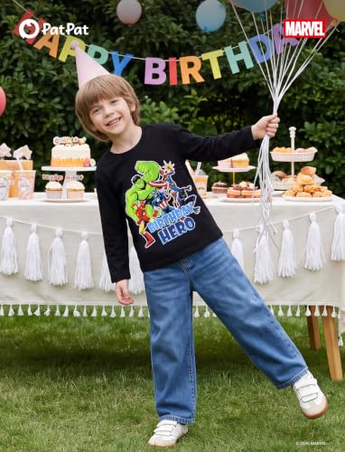 Image of Disney Kids Birthday Shirts 2-9Y, Cute Graphic Tees, Birthday Party Outfit