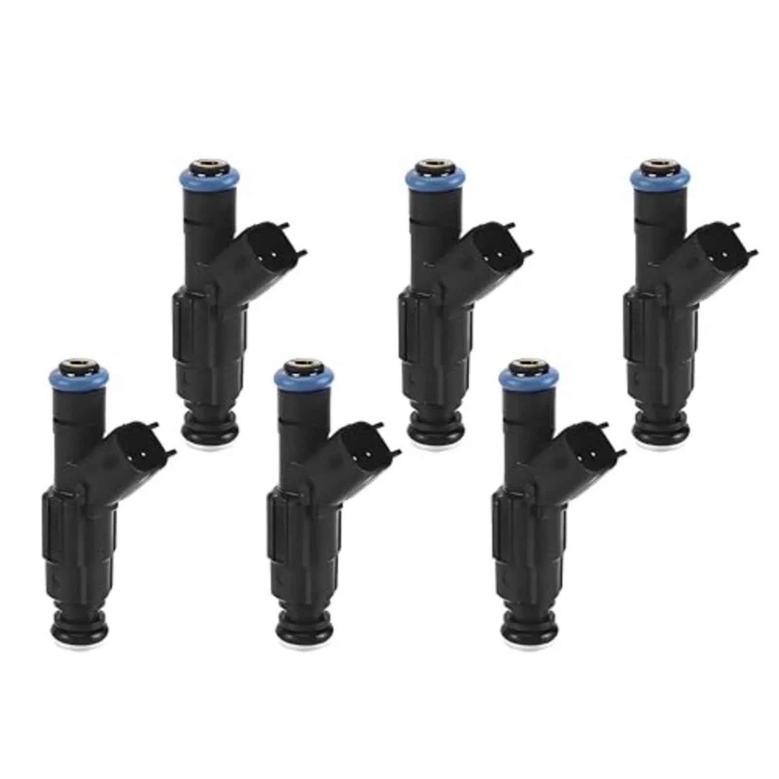 Joint D'injecteur De Carburant 6 pièces Injecteurs de carburant 280155784, mise à niveau 4 trous, pour Jeep Cherokee .0L L6 1999-2004 0280155784 remplacer