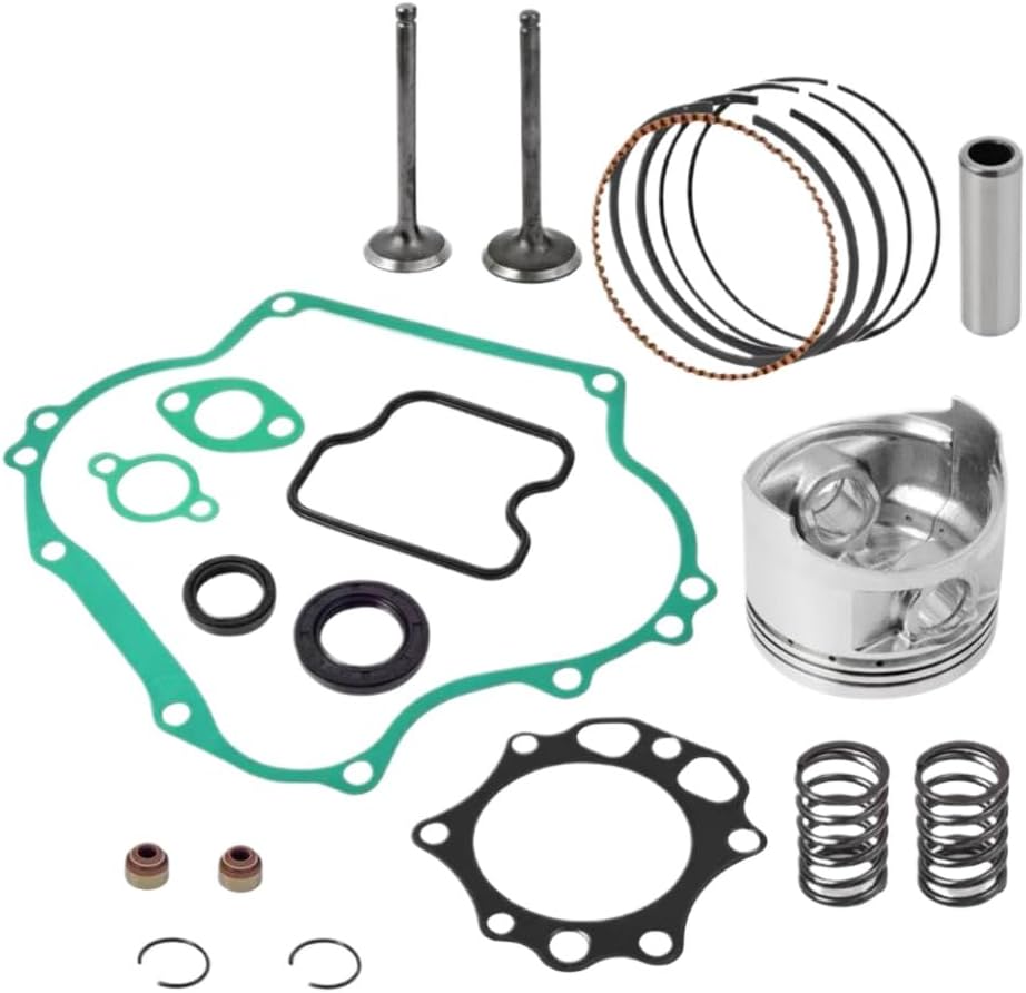Engine Gasket Rebuild Kit 0.25mm Oversize Piston Ring Seal JN5-11635-00-00 JN5-11610-10-00 Compatible With Cart G14 1995 1996